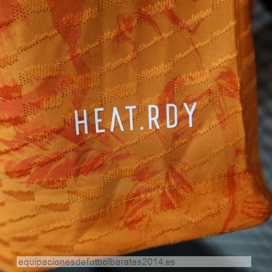 Nuevo Especial Jugadores Camiseta Real Madrid 2024 Naranja Baratas